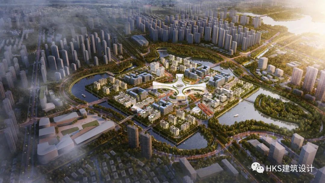hks方案 | 金茂武汉方岛智慧科学城概念设计