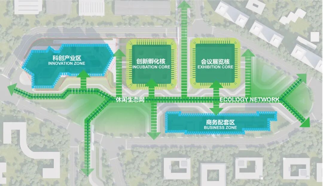 Aedas新作 | 武汉国家网安基地核心区新地标，高效集约的产业生态链