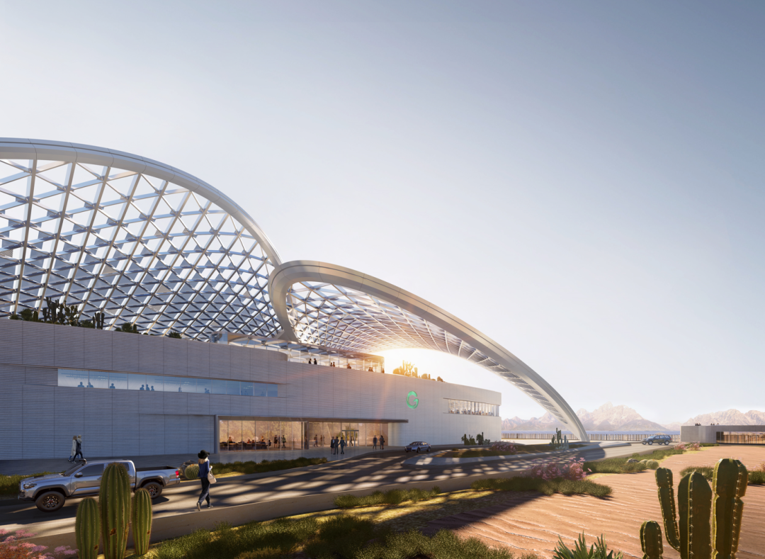 HKS新作首发 | 沙漠中的生命基地&mdash;&mdash;新疆中绿电米东综合服务中心