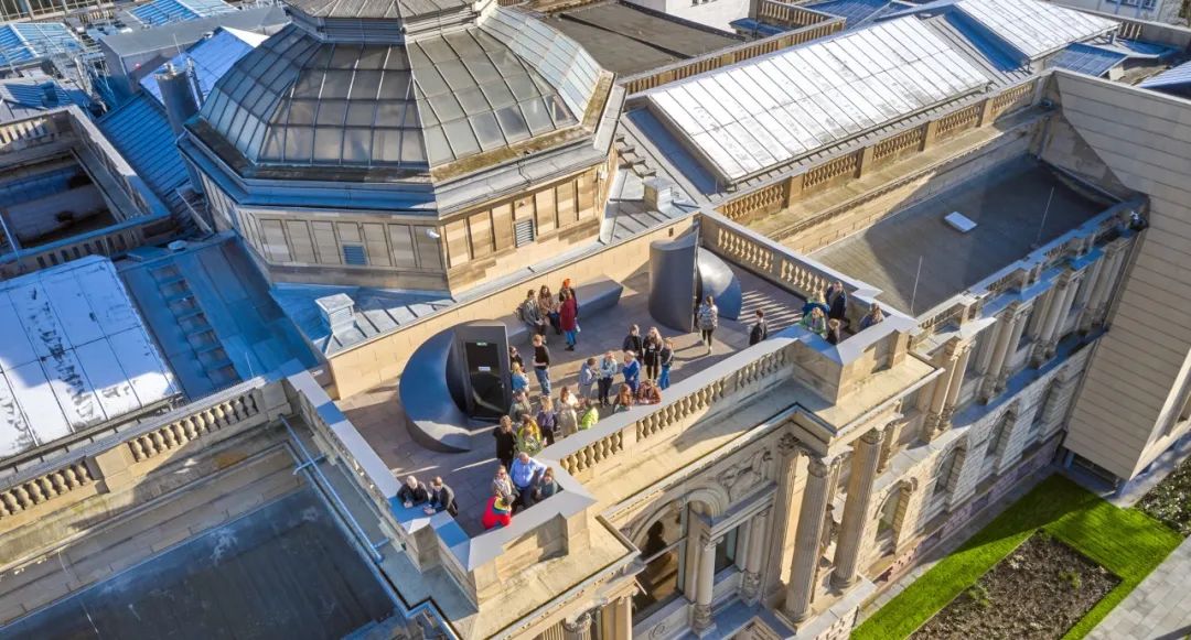 s+s 项目| 法兰克福天际线绝佳观赏点,施塔德尔博物馆屋顶露台全新开放!