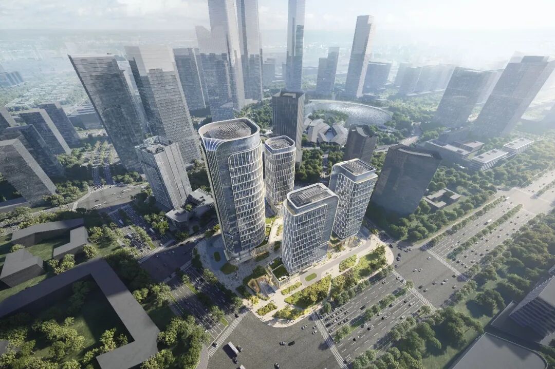 Aedas新作 | 陕西建工集团未来创元中心:新型总部办公综合体