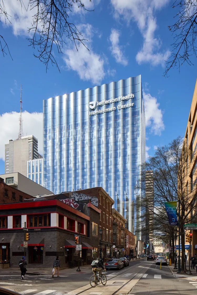 杰弗逊健康集团旗下Honickman Center霍尼克曼中心正式投入使用