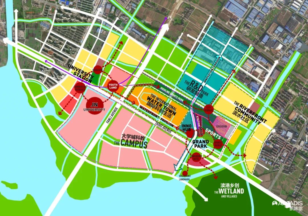 凯谛思旗下设计公司CRTKL联合体赢得“无锡至宜兴城际轨道交通工程新庄车辆段TOD一体化城市设计方案国际征集”第一名