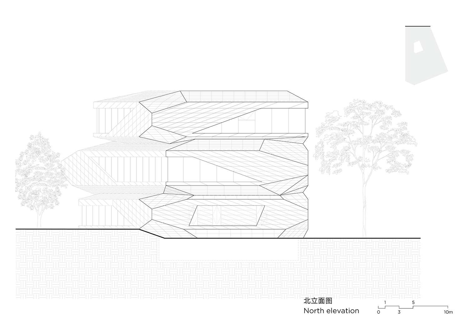 line+新作「石棱镜」，叠石望海，激活大连凌水湾滨海地景