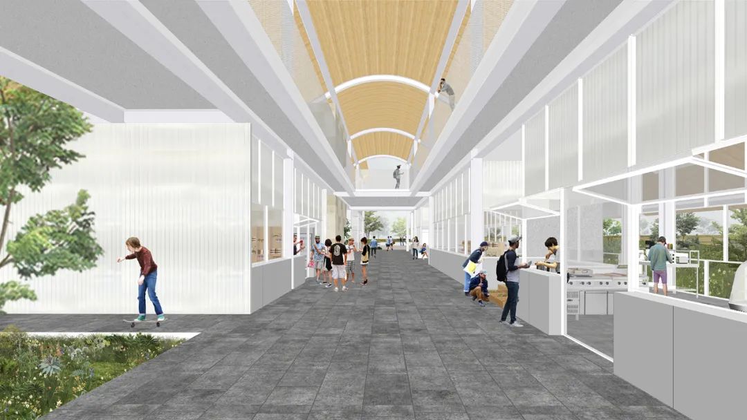 瞬间公园——甬台温高速公路改扩建工程院桥服务区设计方案