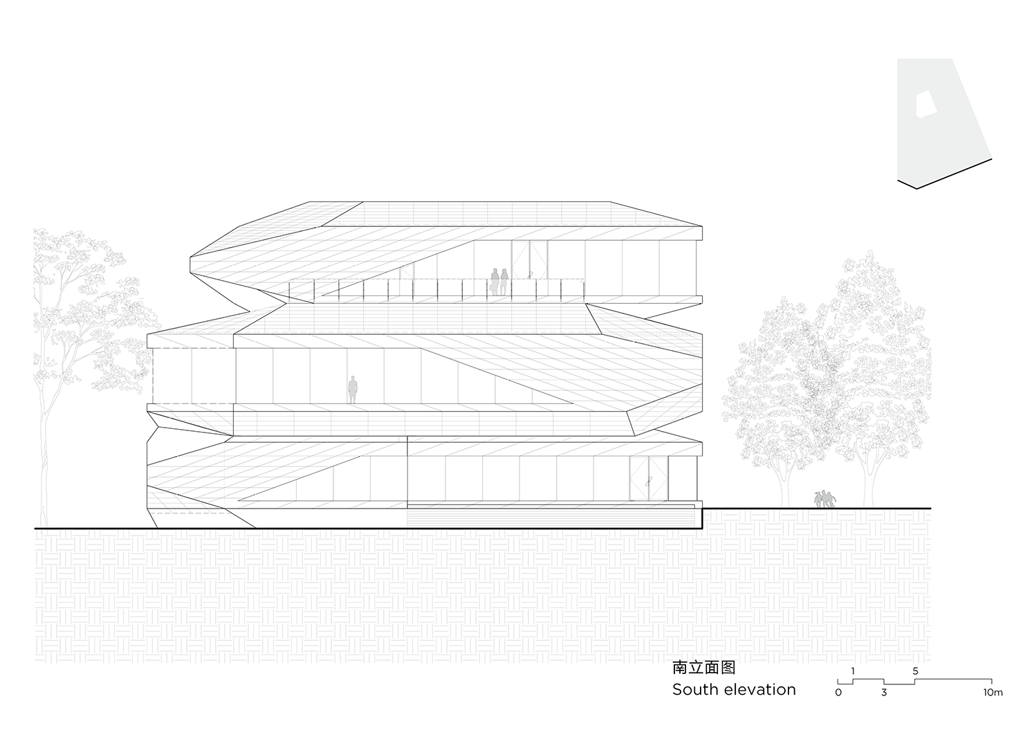 line+新作「石棱镜」，叠石望海，激活大连凌水湾滨海地景