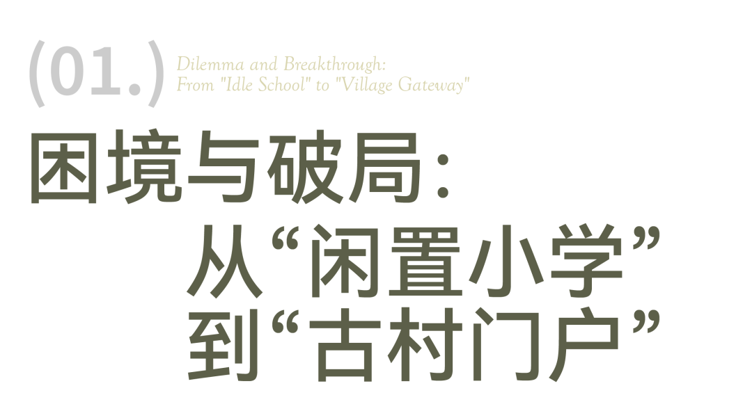 line+新作：从废弃小学到社区客厅，惠州徐田有机更新