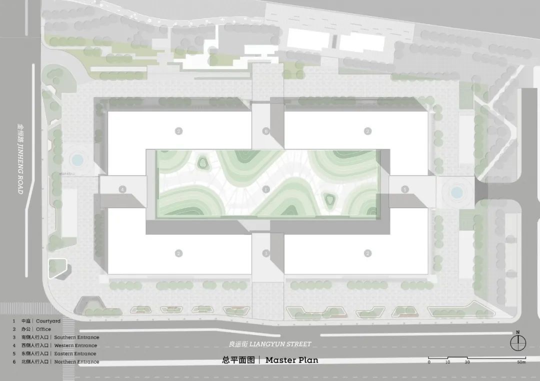 goa作品 | 博多森谷产业园改造：城市中央的悬浮森谷