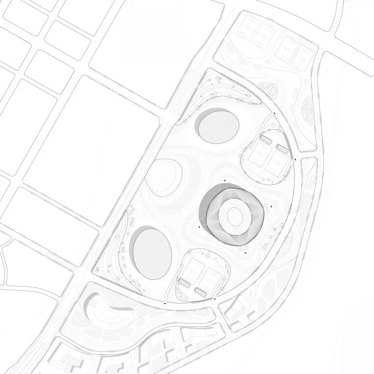 黄河体育中心足球场建设进展 | HPP+BIAD