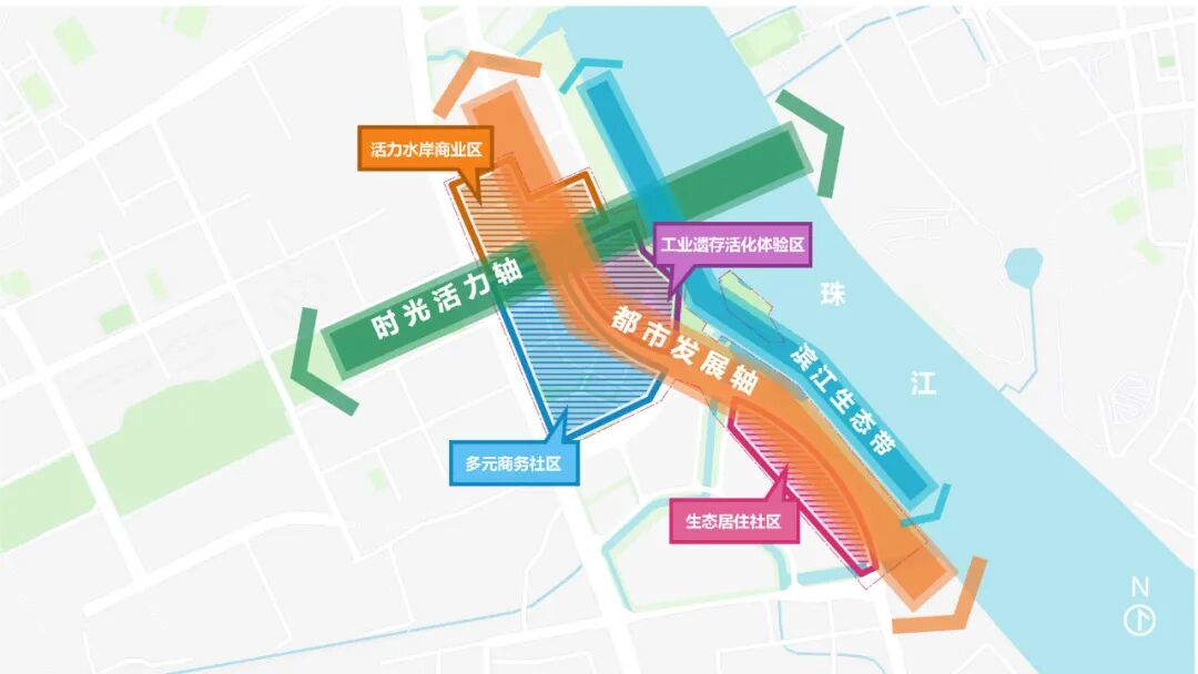 Aedas新作 | 广州滨江天地城市设计:珠江岸线工业滨水复兴