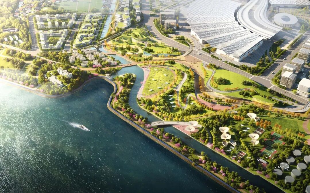 Aedas联合体获杭州全球数字贸易创新港概念性规划及重点地块建筑概念设计竞赛第一名