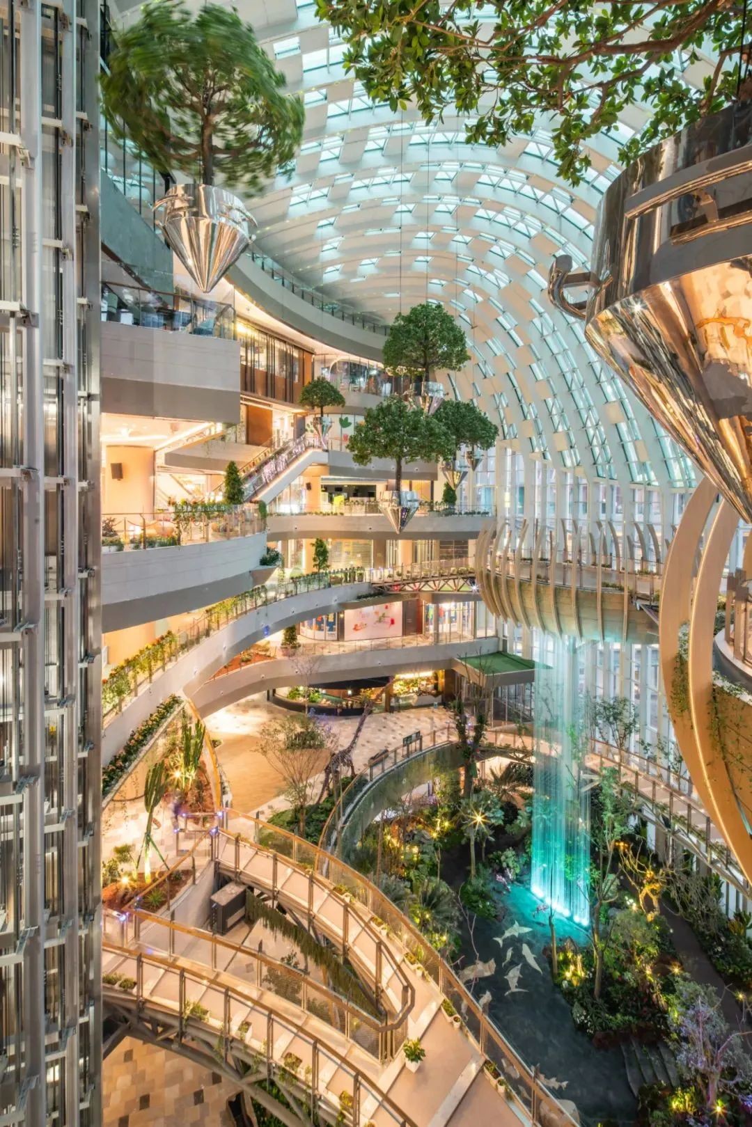 超40米高室内植物园，打造国内首个“城市自然共同体”—— 重庆光环购物公园