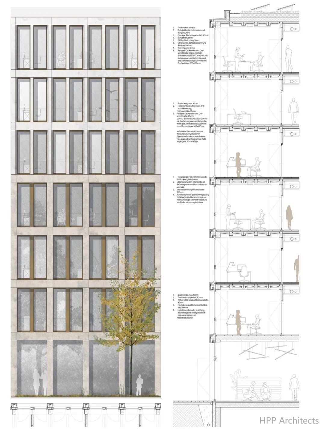 从摩天大楼到地平线大楼：HPP为科隆新司法中心打造标志性城市形象！