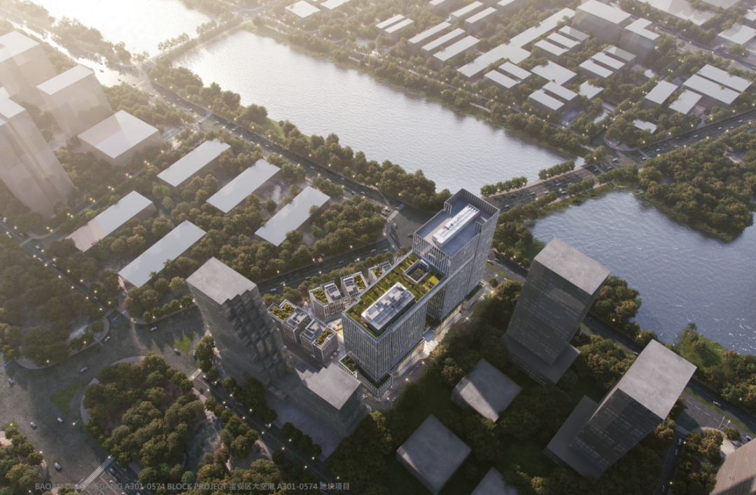 Aedas新作 | 中旅投资大厦,深圳宝安大空港片区新地标