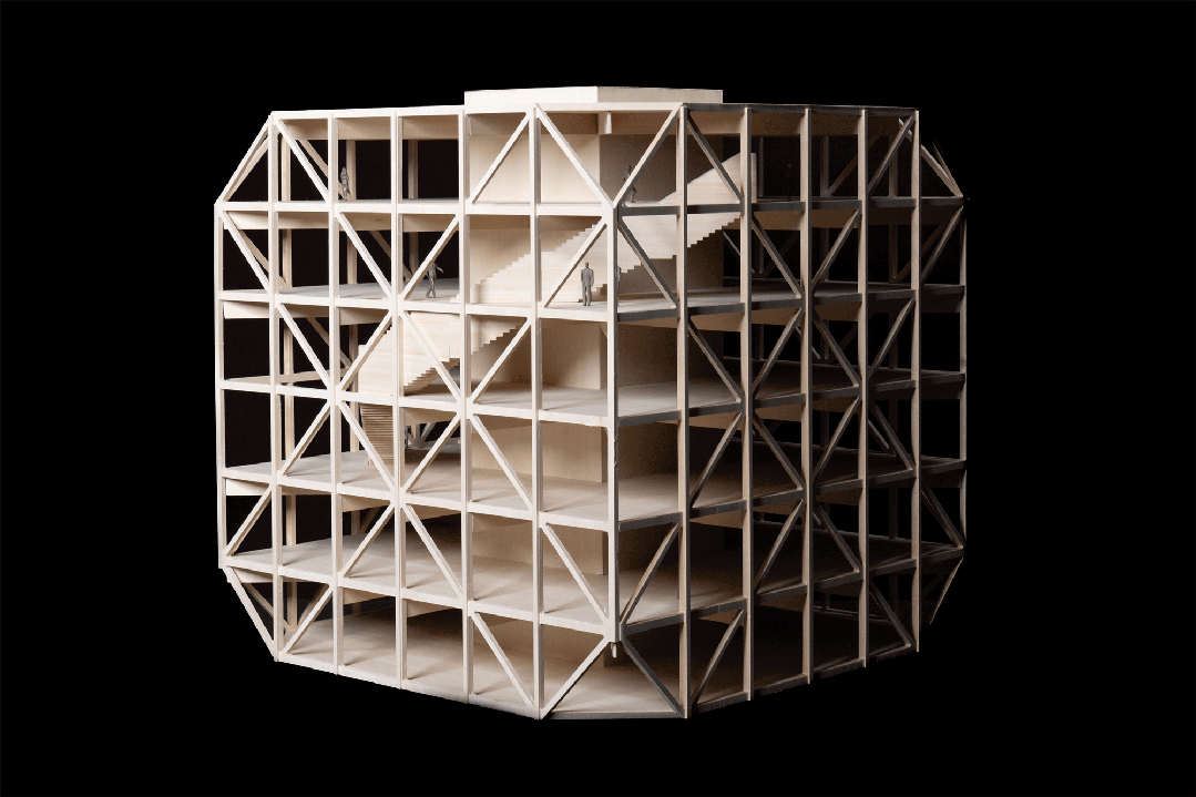BIG与堪萨斯大学建筑与设计学院联手打造大型木建筑“MAKERS’ KUbe”