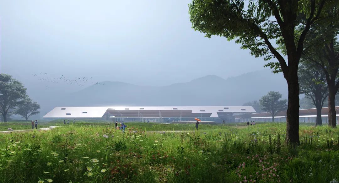 瞬间公园——甬台温高速公路改扩建工程院桥服务区设计方案