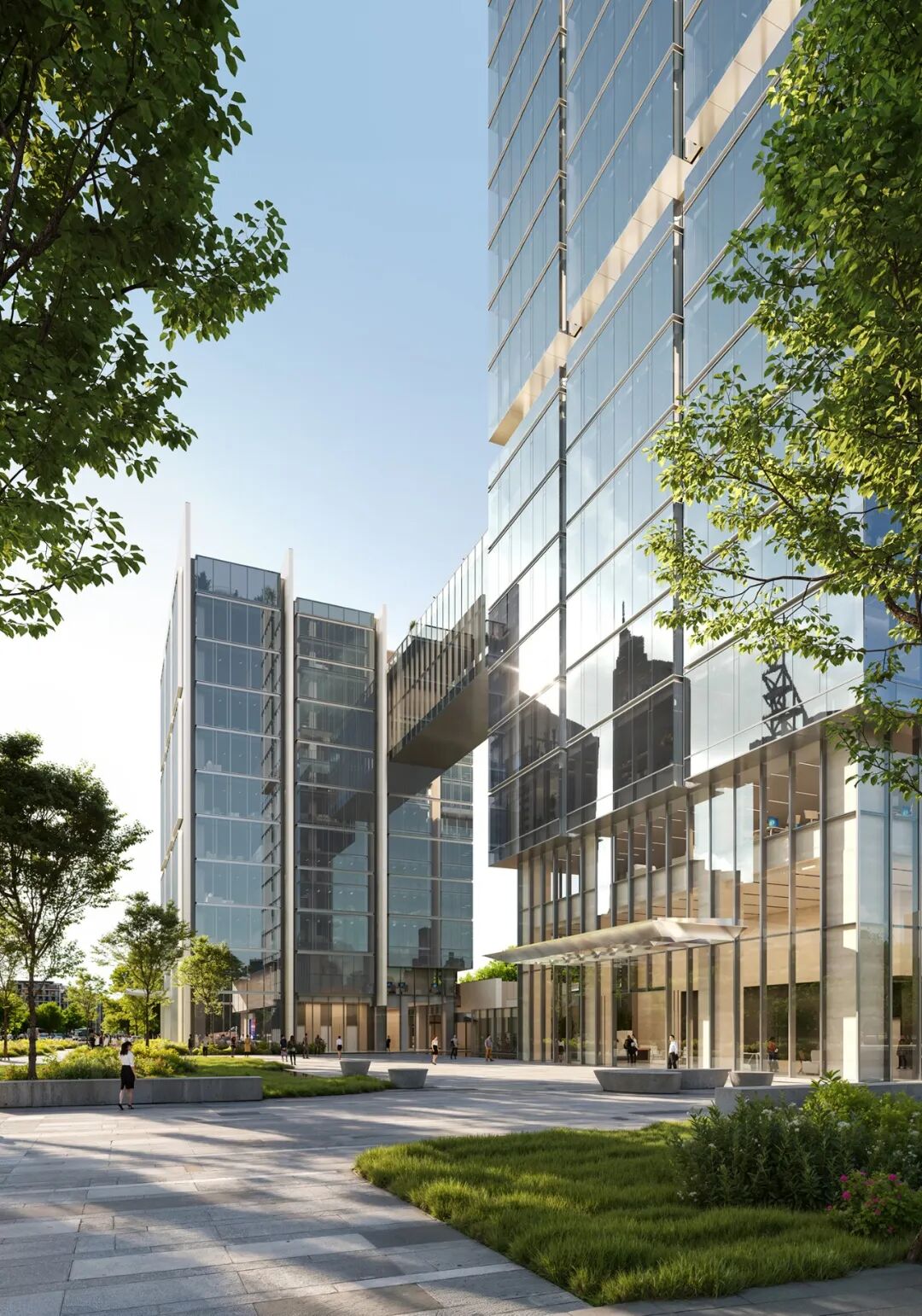 杭州滨江新地标，line+为联众智慧打造企业总部