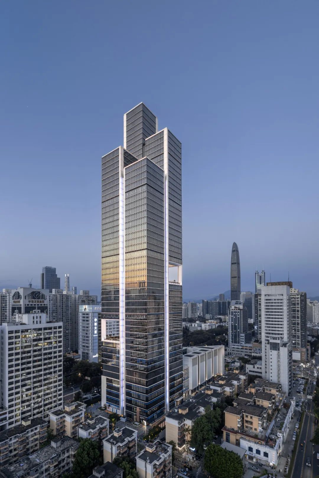 gmp新作 | 深圳中信国际大厦——都市核心的高层建筑群