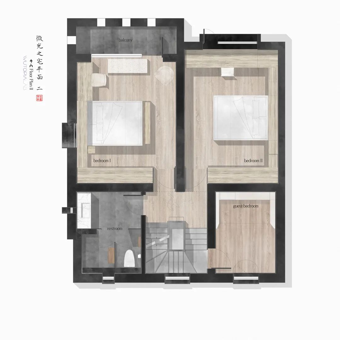 上海市中心200m²老房改造：微光之宅