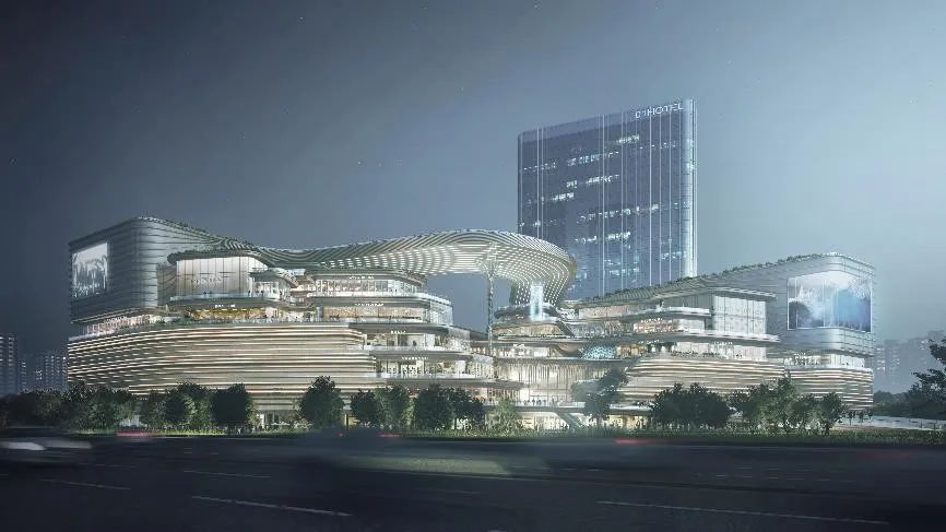 Aedas新作 | 广州镜湖大道综合体，以文化赋予商业新内涵