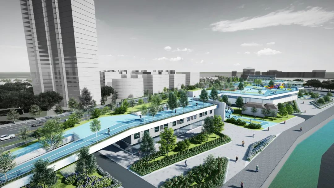 快讯 | 地上公园地下净污，揭阳市区首座半地下式水质净化厂开建