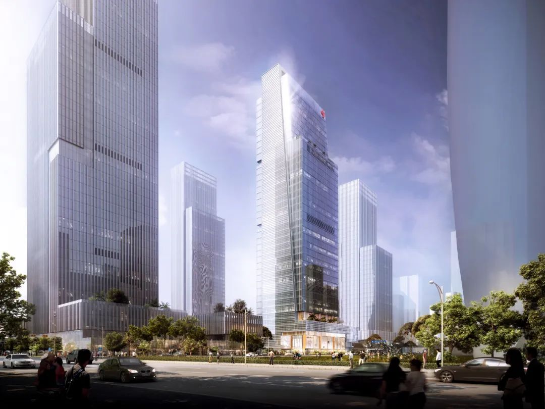 在建 | 武汉中信泰富滨江金融城，信泰中心E座200米超塔预计明年年中交付