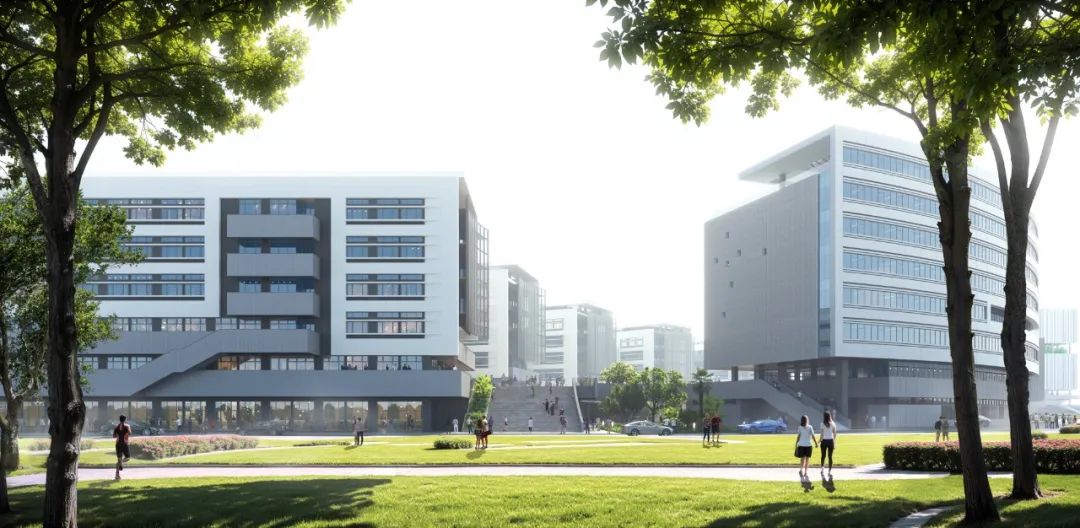 Aedas新作 | 北师香港浸会大学二期校园，钟灵毓秀，碧水绕亭