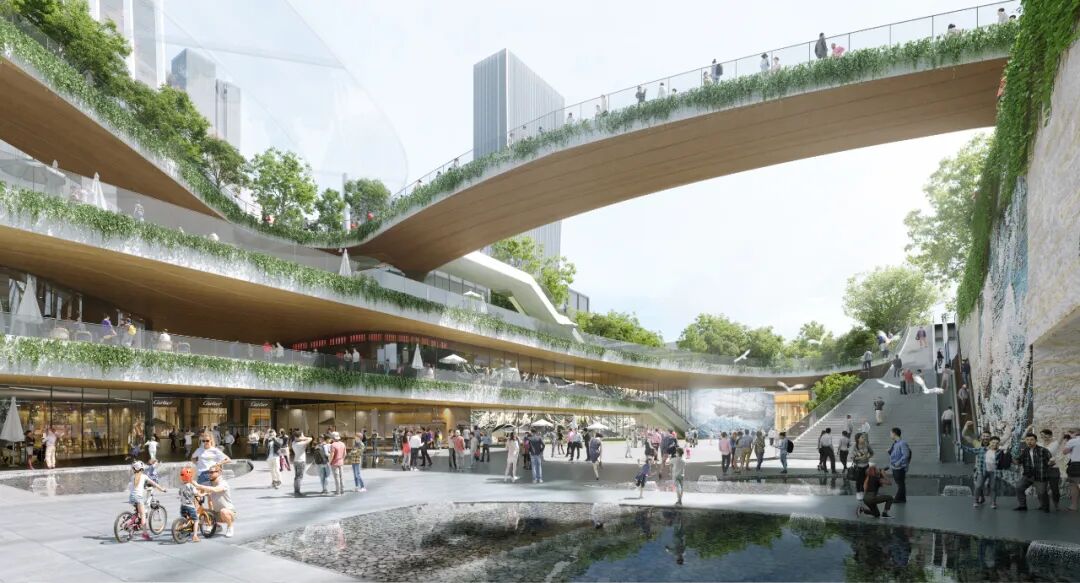 Aedas新作 | 广州滨江天地城市设计:珠江岸线工业滨水复兴