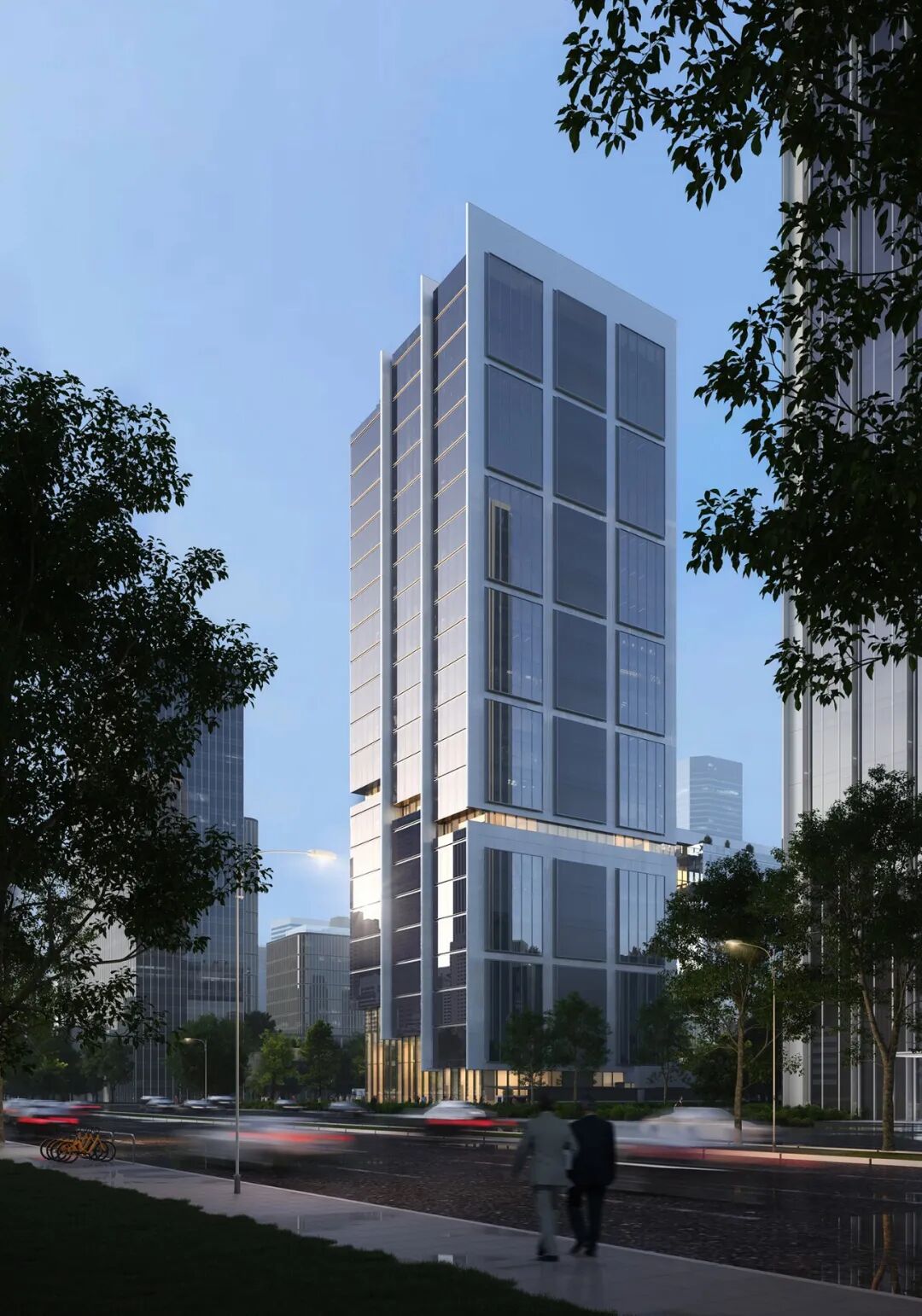 杭州滨江新地标，line+为联众智慧打造企业总部