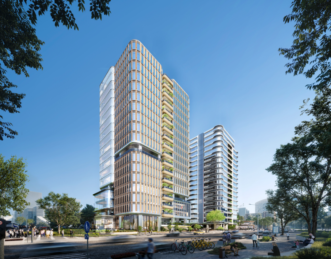 Aedas新作 | 基于岭南地域气候进行适应性设计：深圳前海公园式办公项目