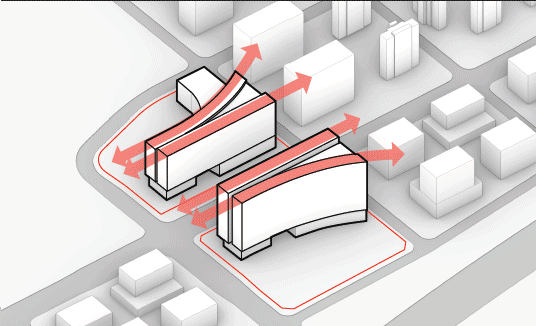 Aedas新作 | 海口江东新区生态新门户,Aedas中标陕煤国际产业中心项目