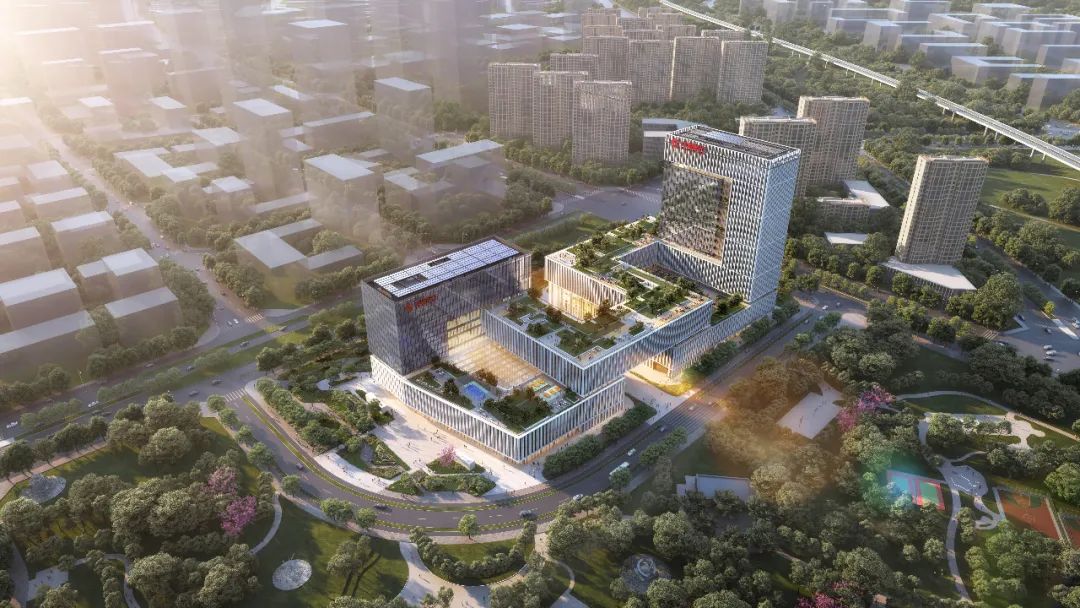 gmp新闻 | 华夏银行总行办公大楼主体结构竣工