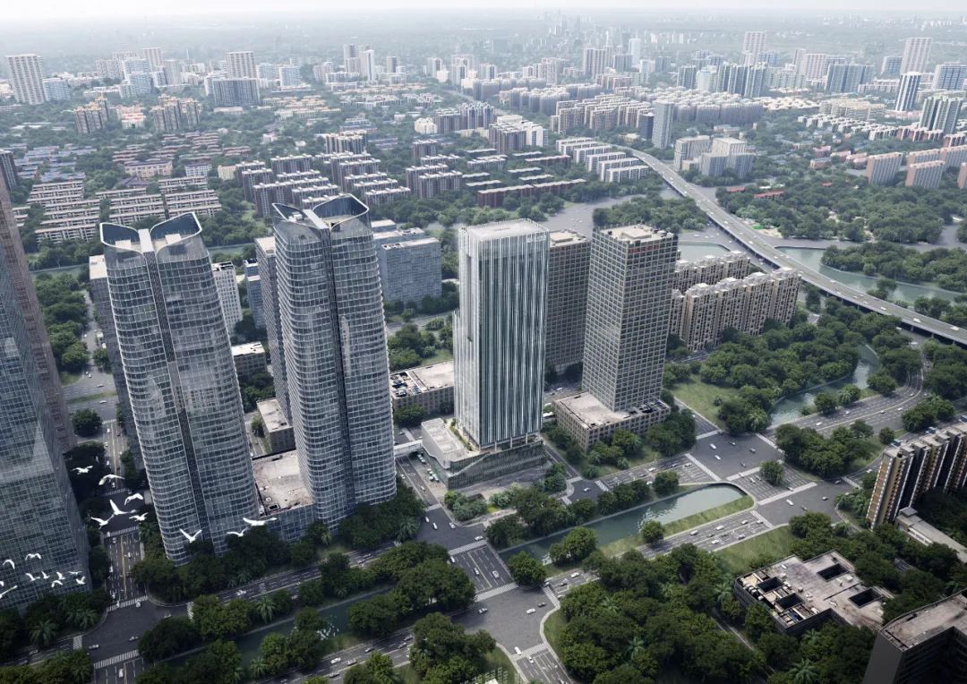 Aedas新作 | 广州贸易中心的生态企业名片