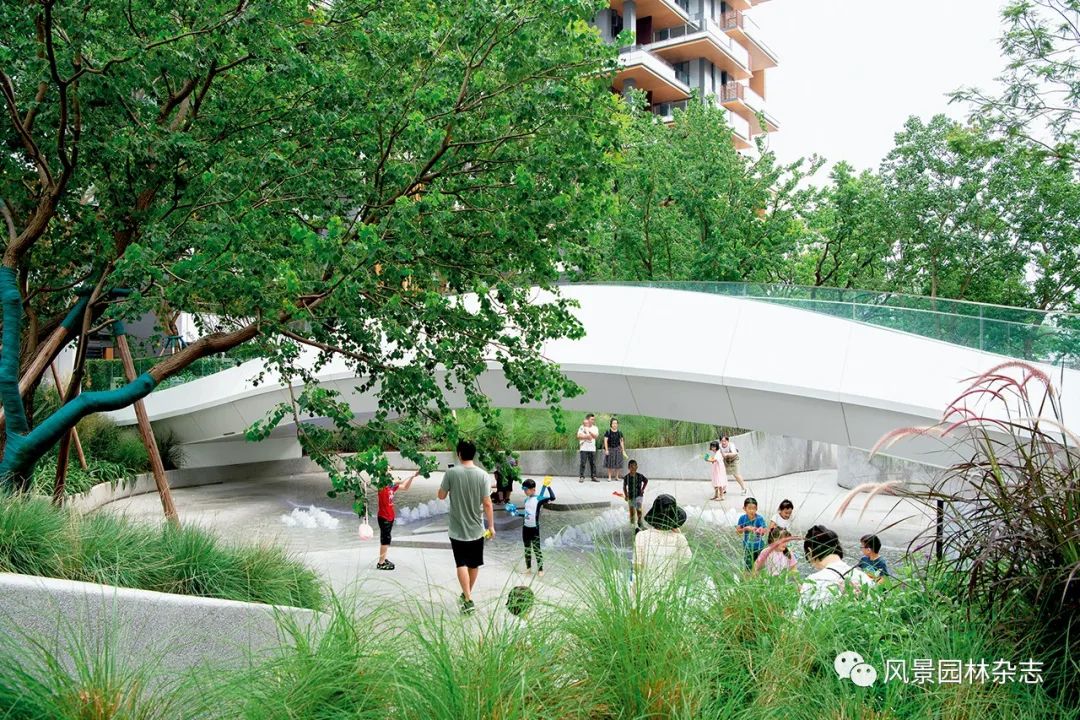 LA作品 | 唤醒城市空间下的滨水记忆：成都麓湖穿水公园设计