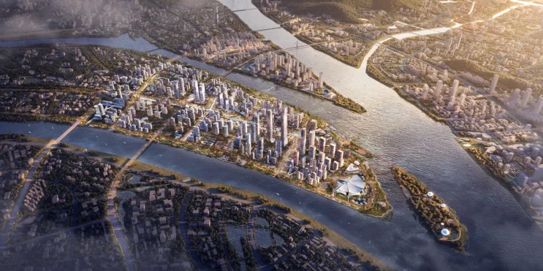 Aedas新作 | 广州南沙金融岛上的“海上云邸”