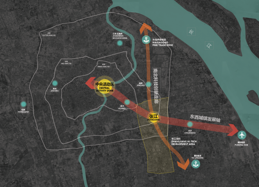 上海在建最高双子塔张江“科学之门”完成结构封顶