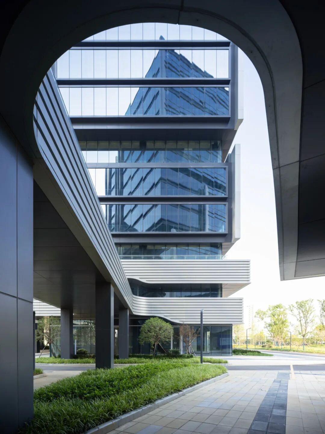 Aedas新作 | 武汉国家网安基地核心区新地标，高效集约的产业生态链