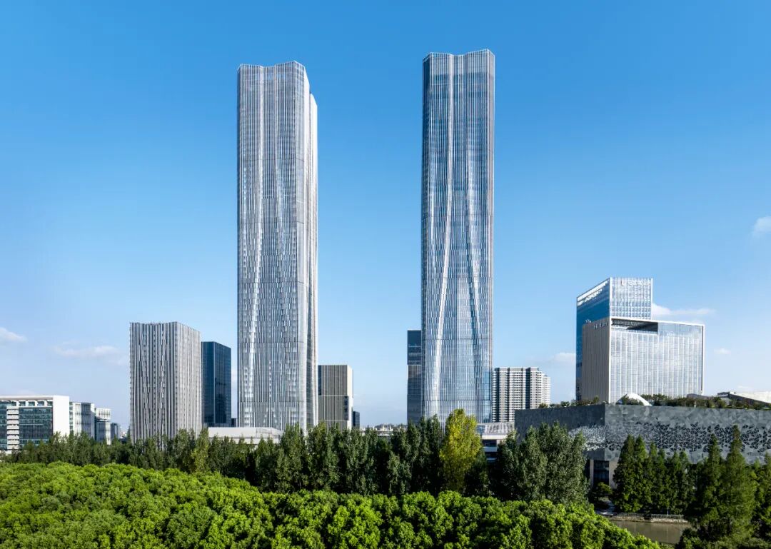 张江科学之门双塔：以前瞻设计打造城市的创新引擎