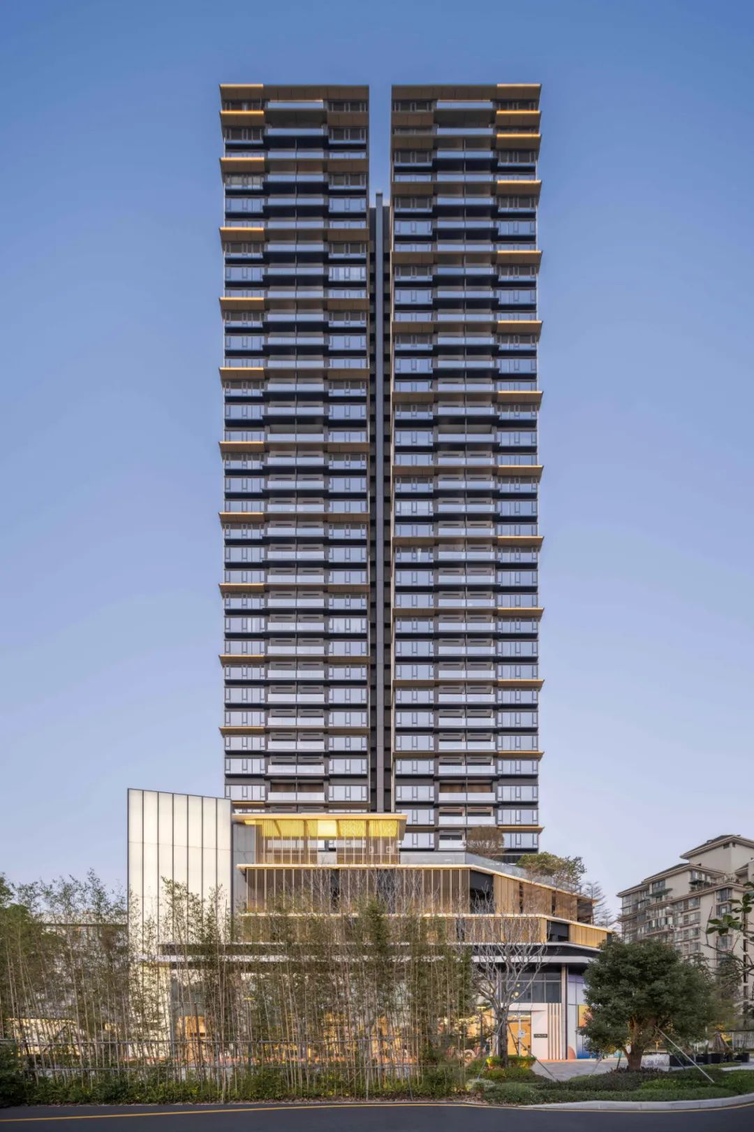 Aedas新作 | 深圳中泰瑧府，高密度中的都市绿洲