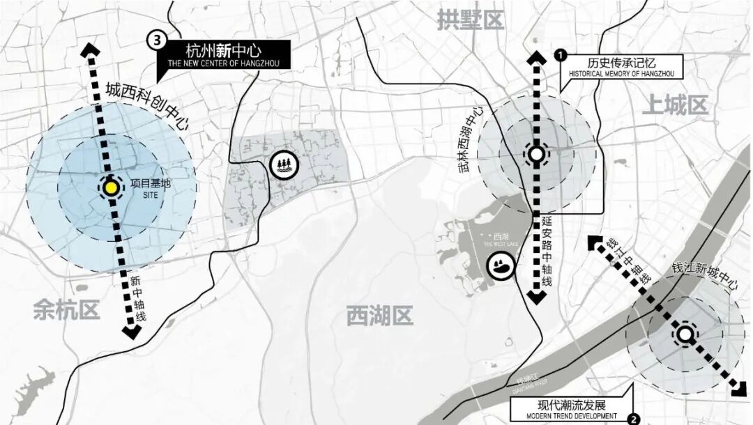 新作 | 杭州银泰中心设计概念发布，10 Design 点亮杭州科创中轴活力新地标