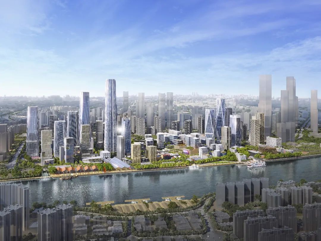 花城“新客厅”：广州白鹅潭聚龙湾区城市设计