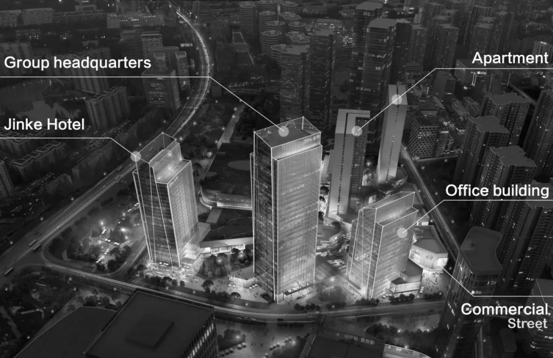 Aedas新作 | 重庆金科中心，都市生态立体生活圈