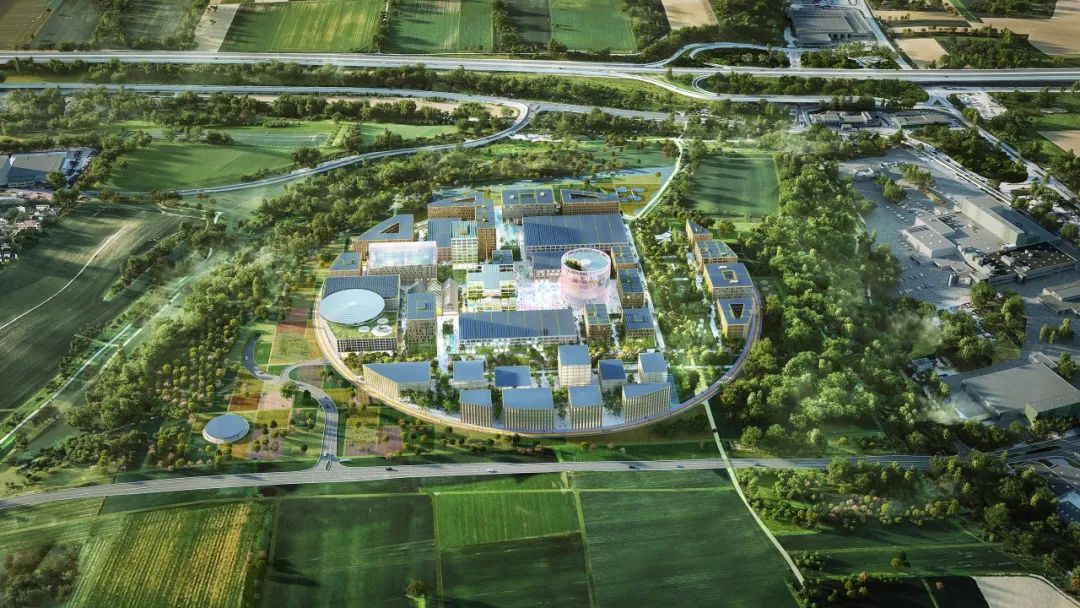 MVRDV 揭晓德国海尔布隆人工智能创新园设计竞赛中标方案