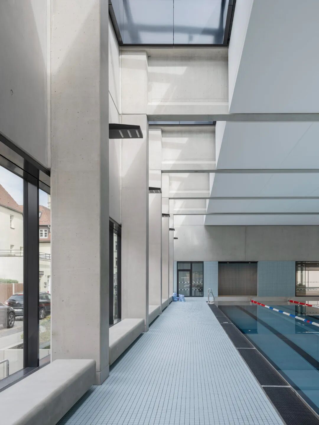 gmp新作 | 拉贝特体育游泳馆&mdash;&mdash;莱比锡的模块化新游泳馆