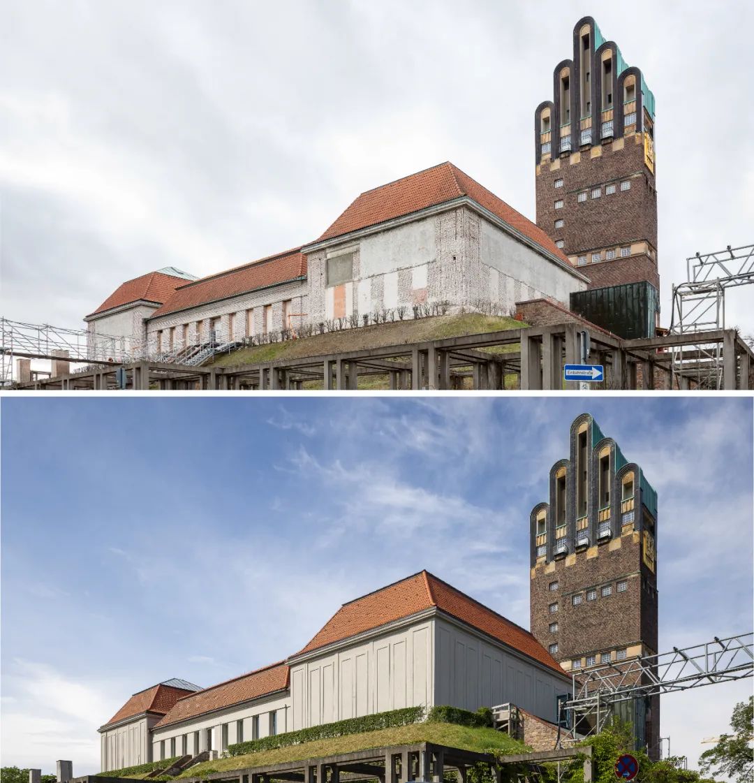 s+s获奖 | s+s设计改造的世界文化遗产玛蒂尔德展览馆项目入围德国DAM建筑奖