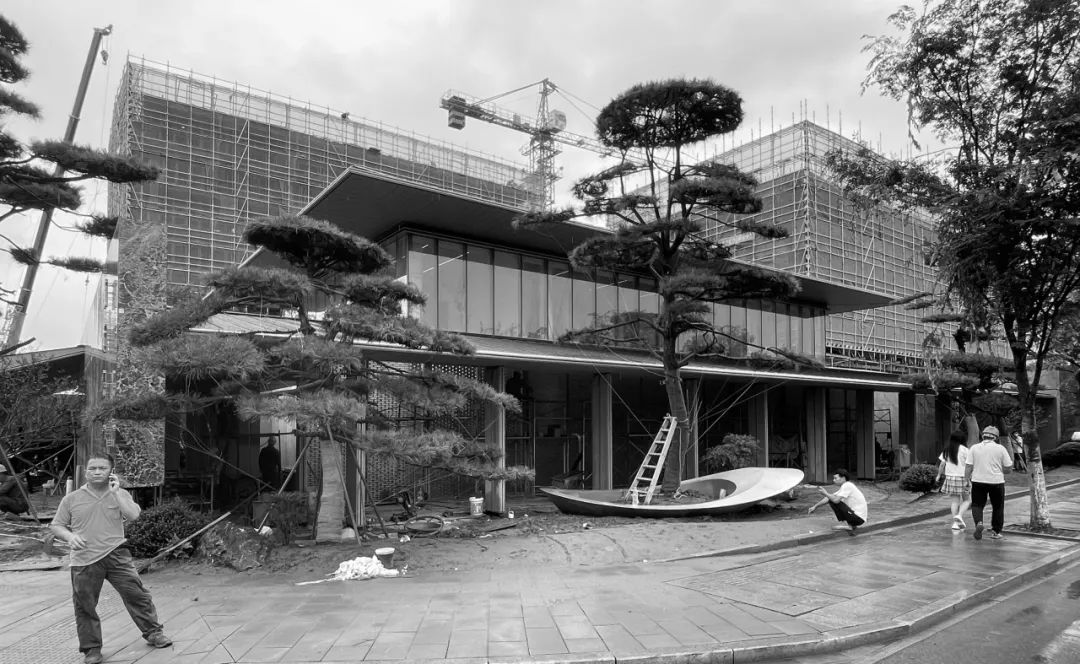 「青绿美学」的建造表达 | 杭州湖颂丹青府【致逸现场】