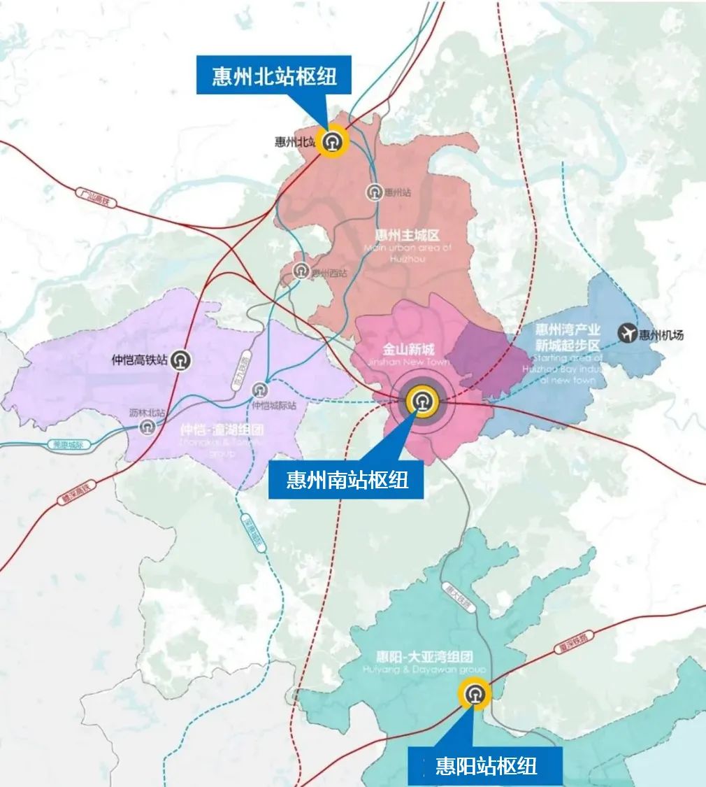 Aedas新作 | 大湾区站城一体化新节点，惠阳站综合交通枢纽