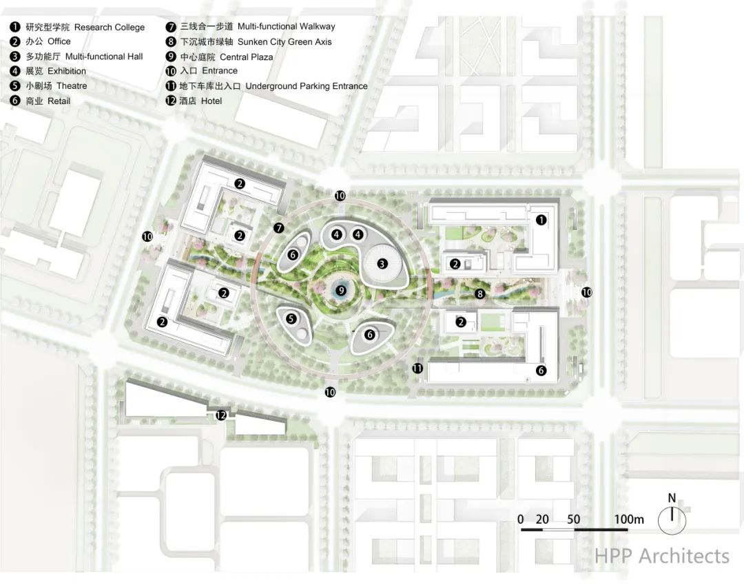 怀柔科学城城市客厅A地块 | HPP