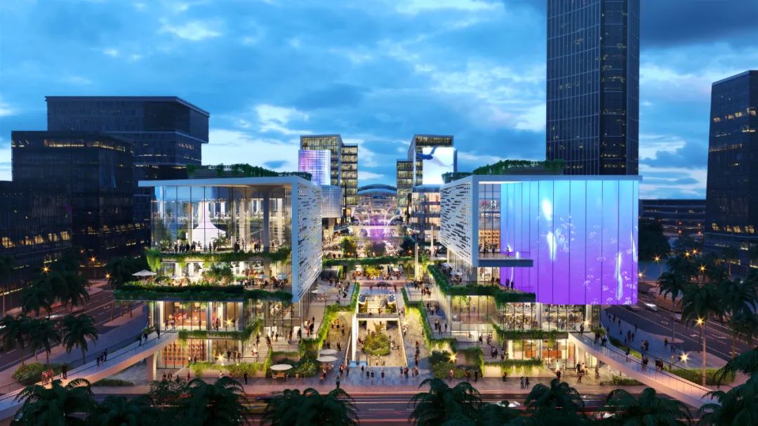 在建 | 海口江东天地综合体预计6月底交付！