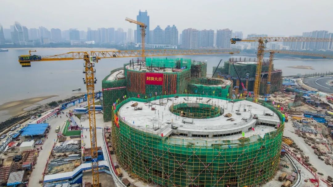 湛江文化中心正式封顶丨HPP快讯